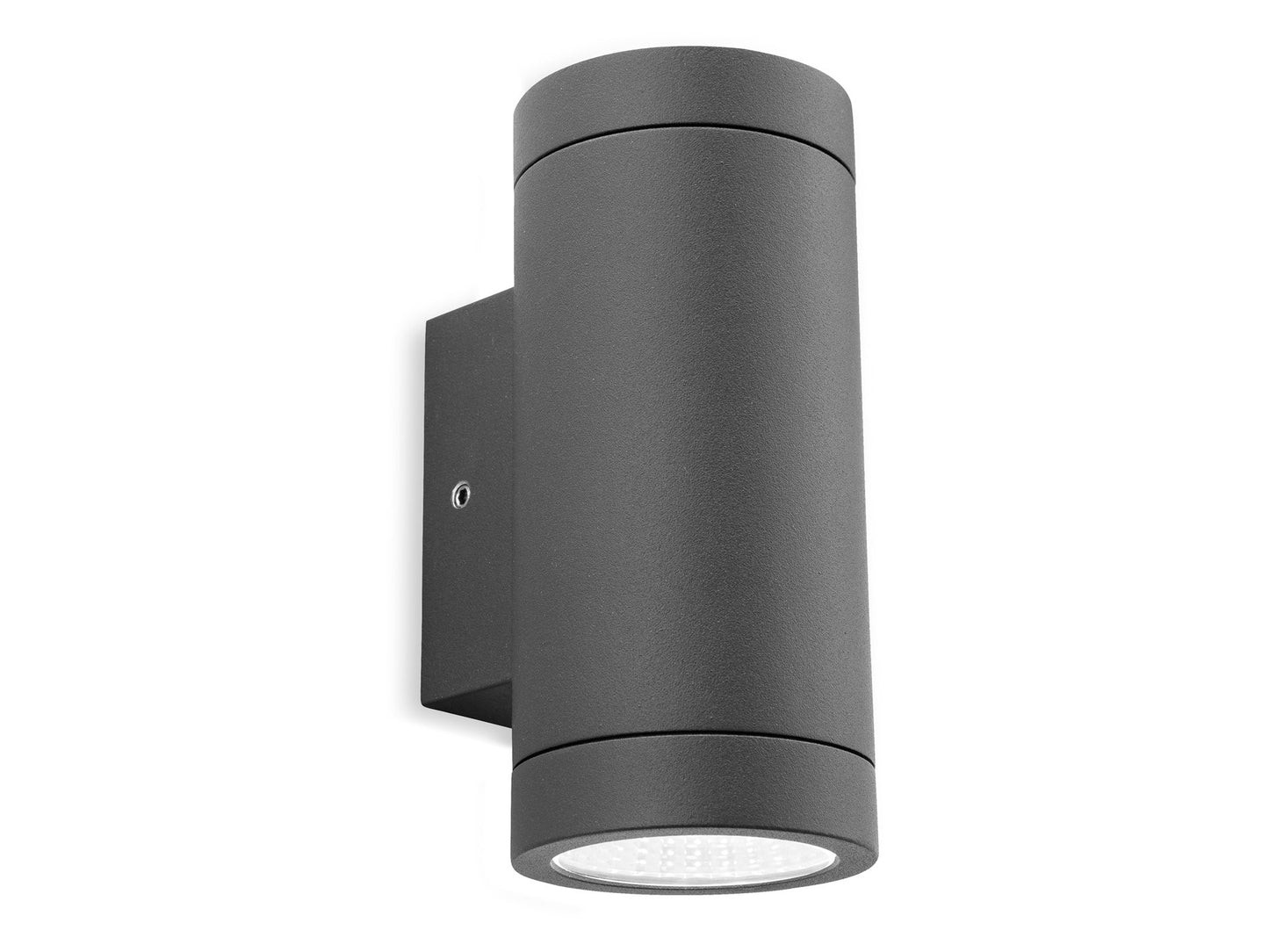Black, up and down LED wall light