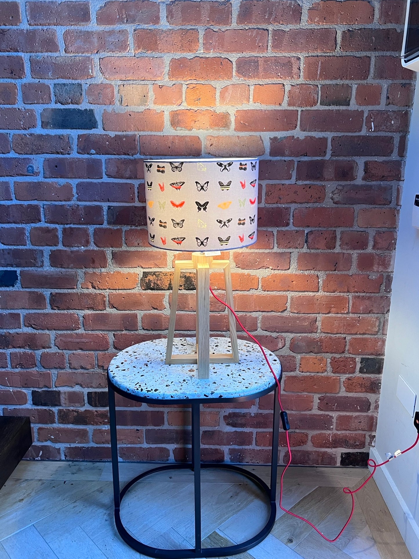 Butterfly lampshade