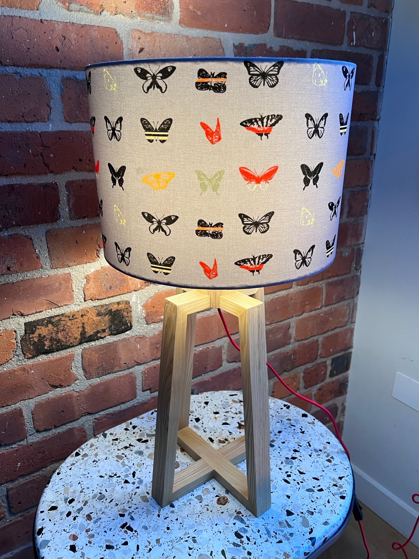 Butterfly lampshade