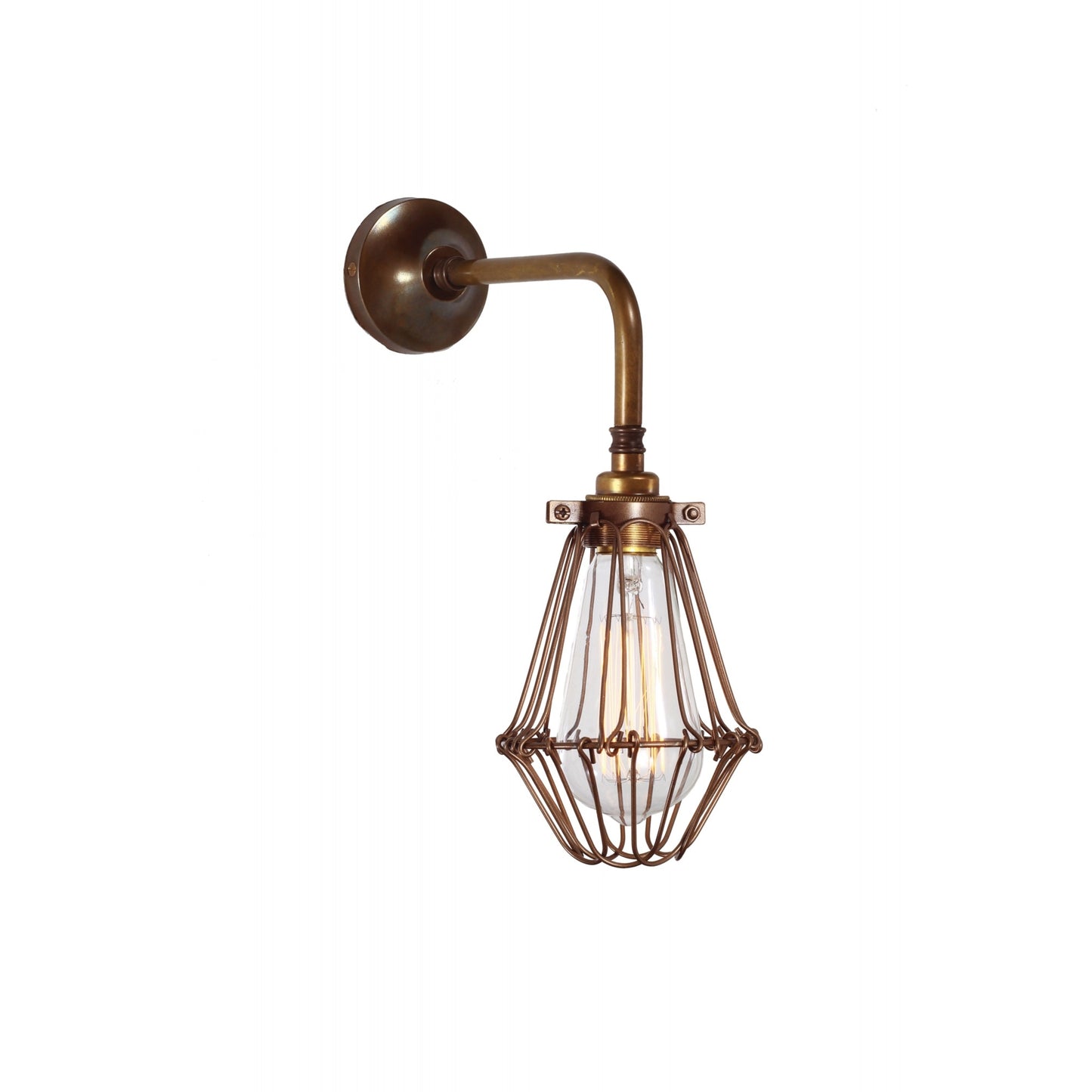 Cage wall light