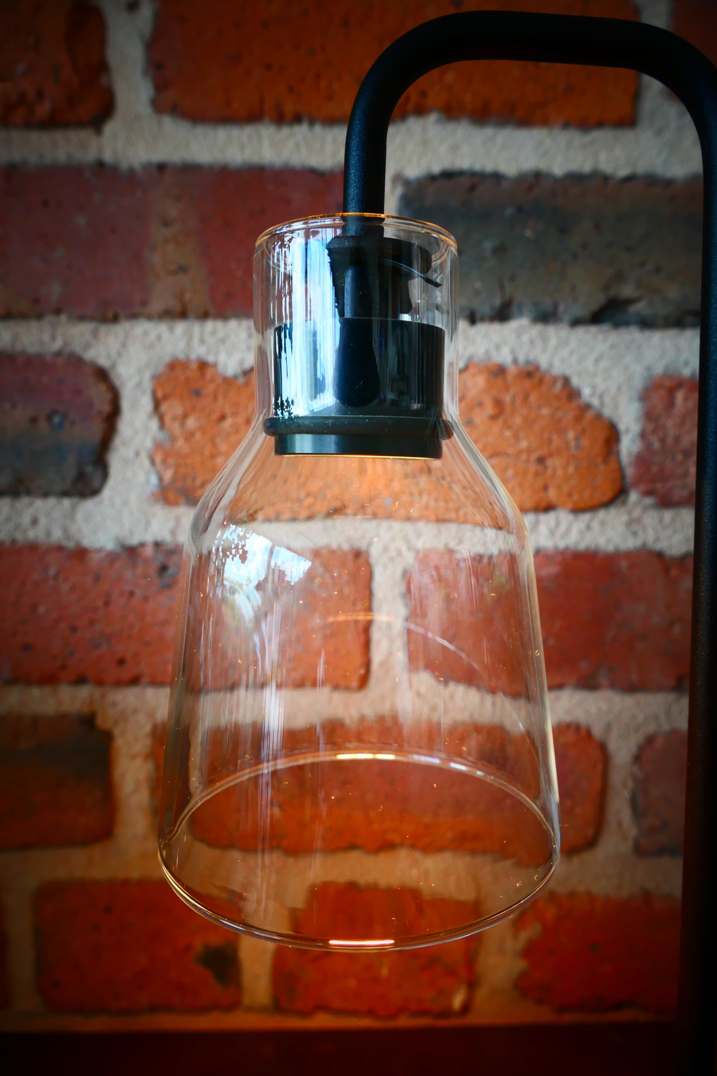Drip /drop Bover Table Lamp Clear Glass shade