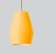 Bell Pendant in Mustard Yellow